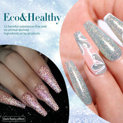 Base coat and top coat recommended for best results with Born Pretty gel