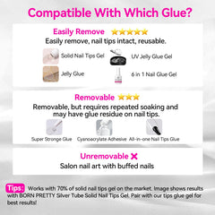 Sponge applicator included with Born Pretty remover for precise application.