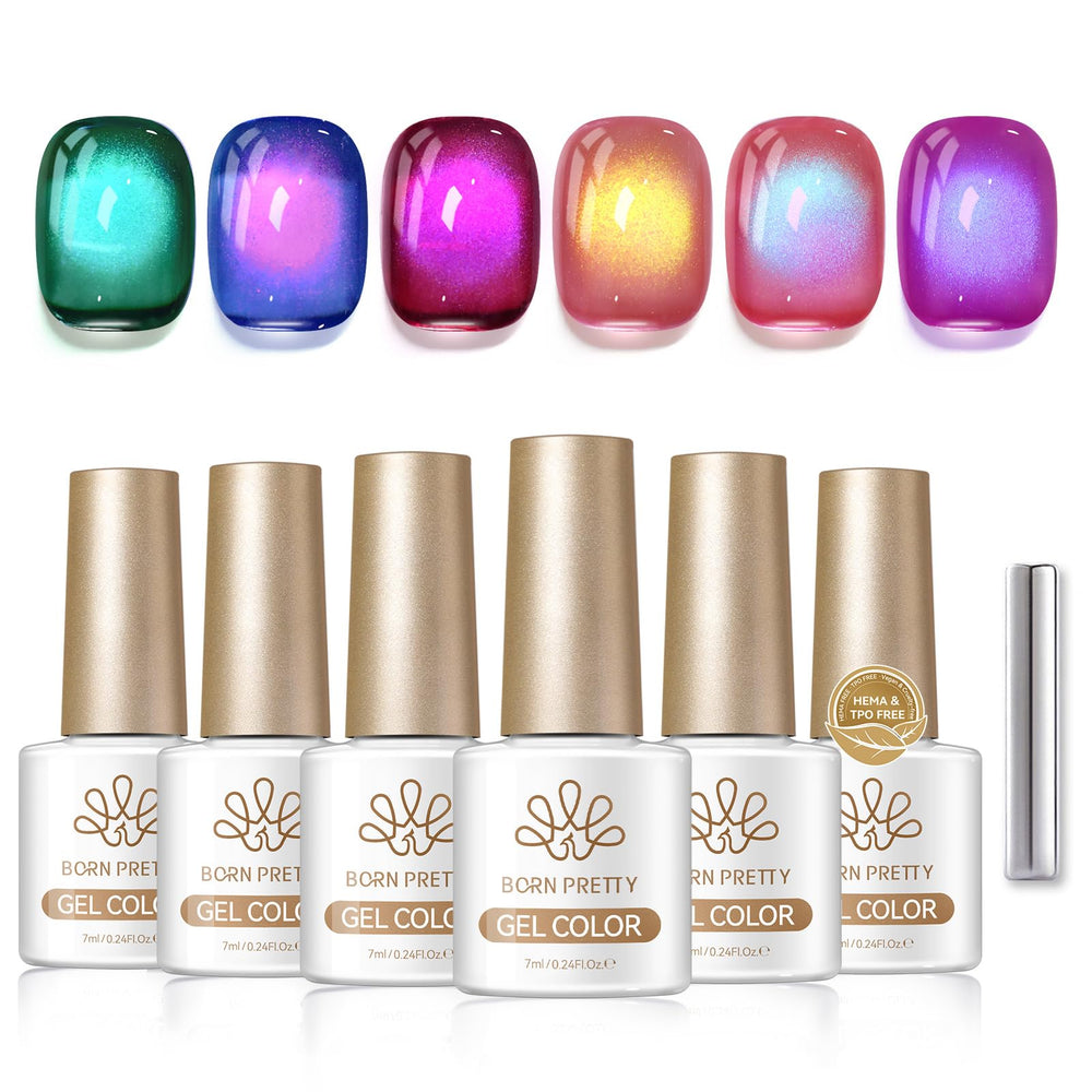 Born Pretty UV LED cure compatibility shows easy at home application.