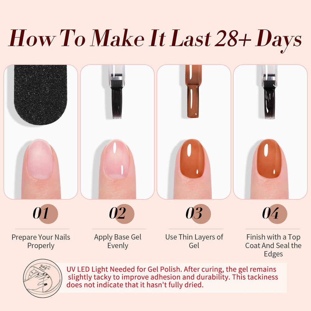 Usage Maison et Salon Vernis Gel Born Pretty polyvalent