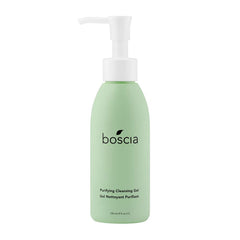 boscia Purifying Cleansing Gel bottle front, ready for daily cleansing and pore care.