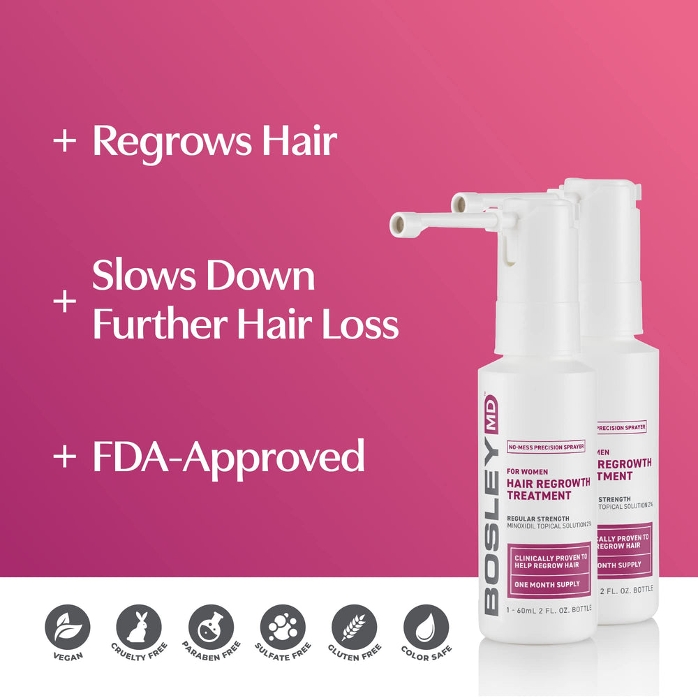 Fine mist felt lightweight on the scalp for daily use
