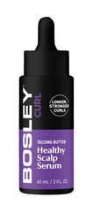 BosleyMD Tacuma Seed Butter jar highlights intense hydration for defined curls.