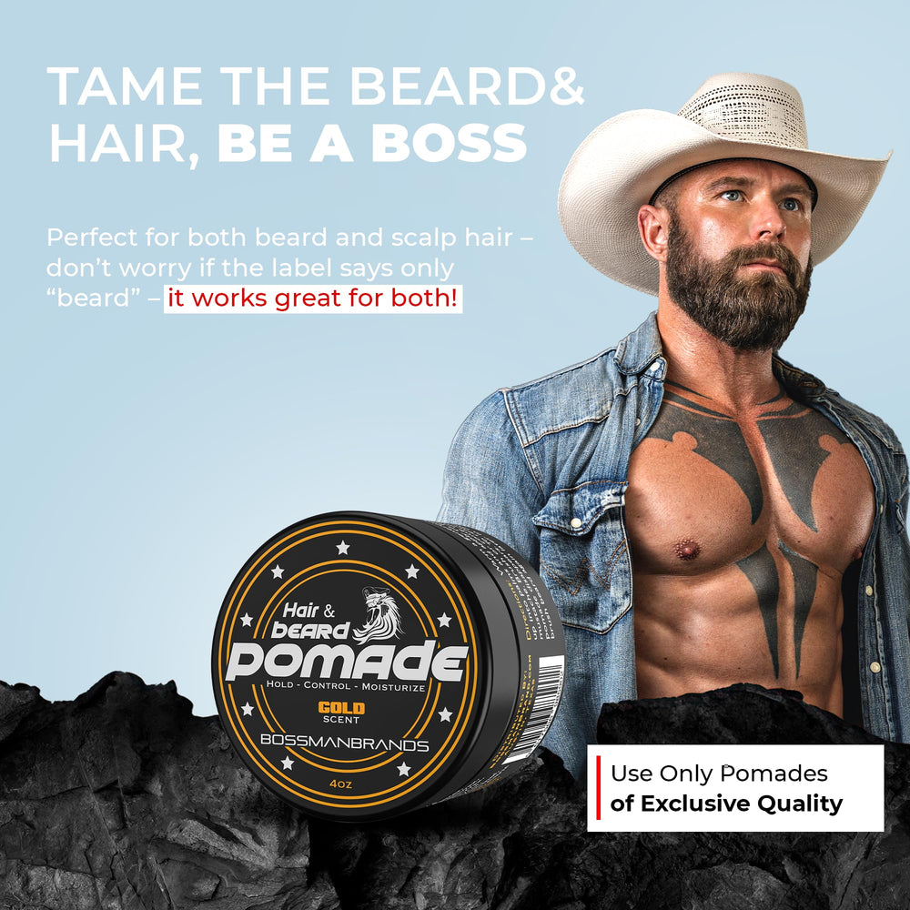 Bossman made in USA badge on packaging highlights ethical production.