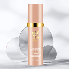 Botagus Match Foundation 4 in 1 bottle shows long-wear SPF50+ protection.