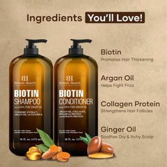 Botanic Hearth Biotin Conditioner bottle with a glossy finish for detangling.