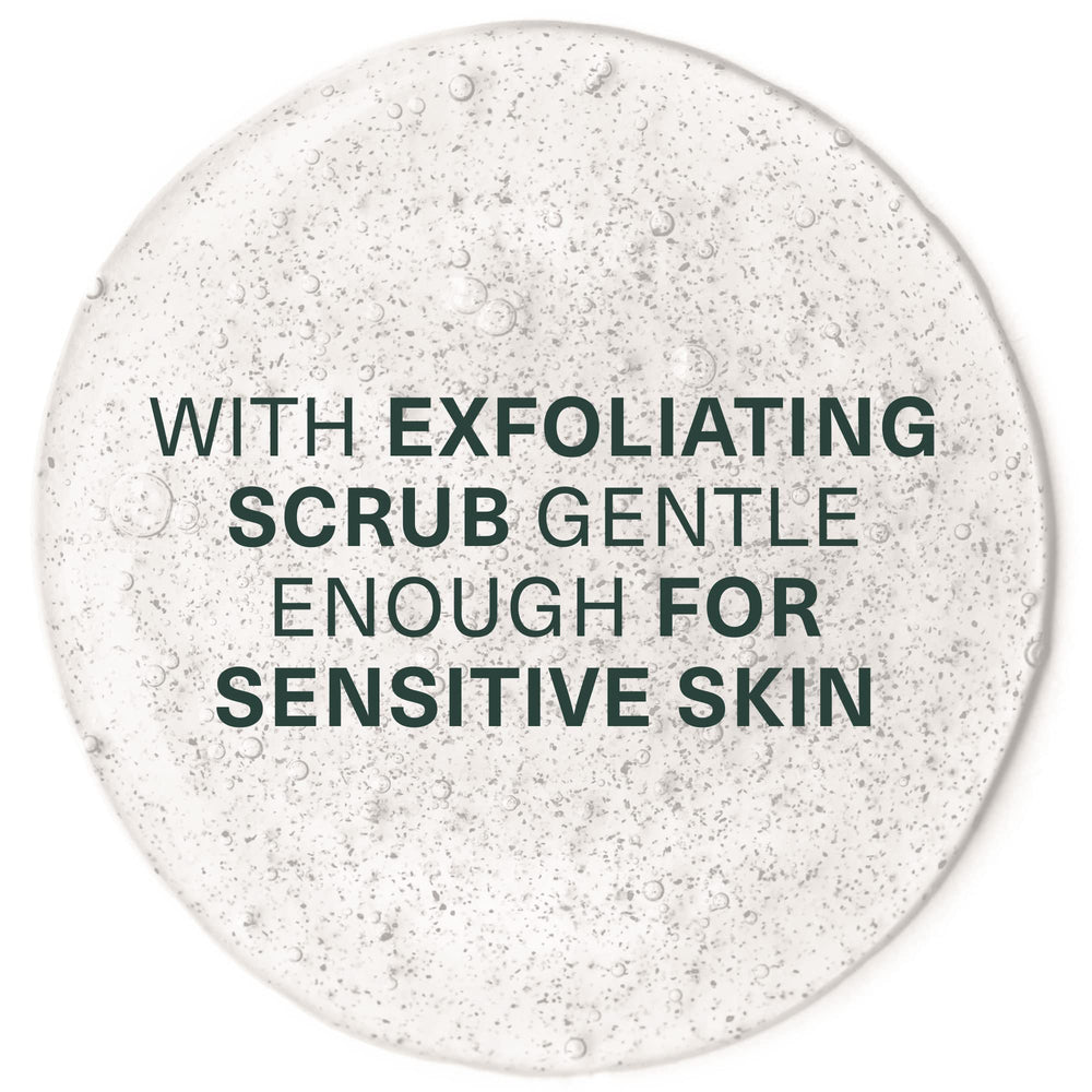 Botanic Tree Glycolic Face Wash textured skin after use suggests smoother tone.