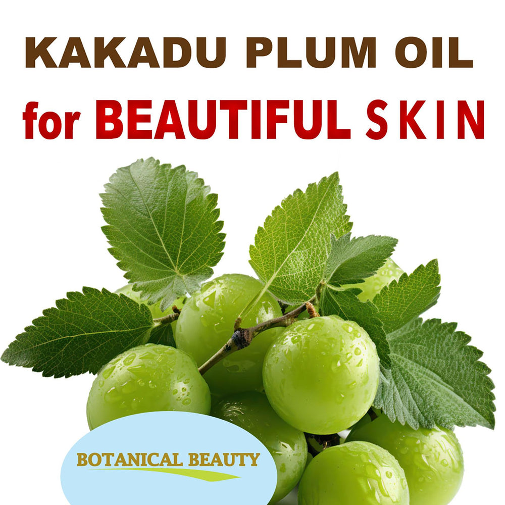 Botanical Beauty Kakadu Plum Oil used as a lightweight facial moisturizer.