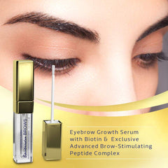 Spectacular BROWS packaging box highlighting USA-made formula