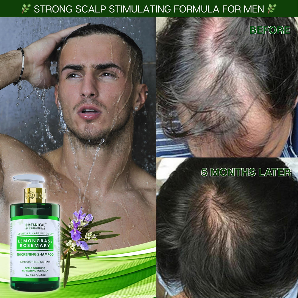 Ingredient blend featuring essential oils and botanical extracts from BOTANICAL HAIR GROWTH LAB.