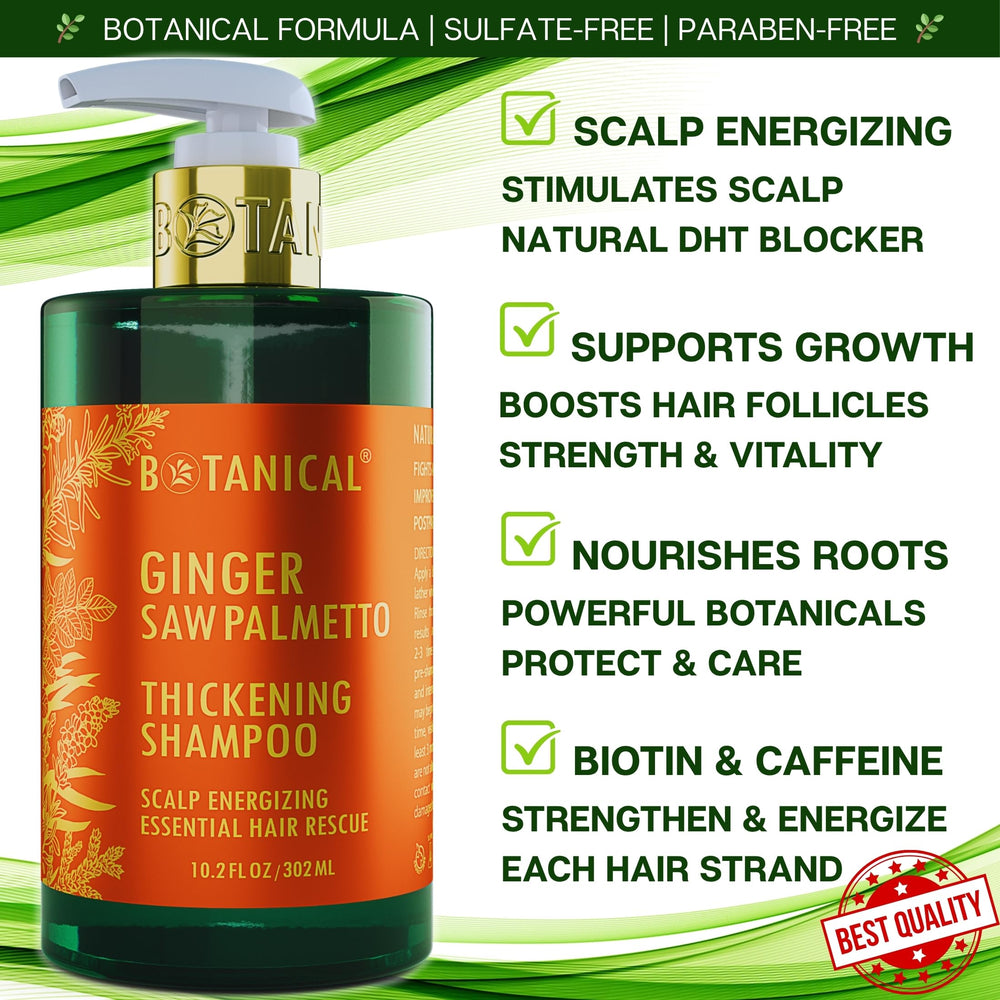BOTANICAL HAIR GROWTH LAB saw-palmetto-essence highlights growth-supporting botanical blend
