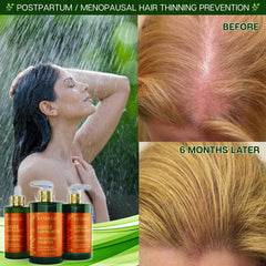 BOTANICAL HAIR GROWTH LAB warming-scalp-action showcases energizing effect for hair health