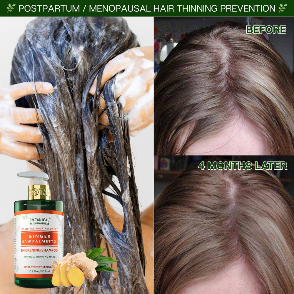 botanical hair growth lab texture closeup showing creamy shampoo consistency.