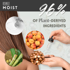 Botanist Argan Oil Shampoo bottle provides hydrating cleanse with argan-based nourishment.