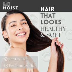 Botanist Keratin Conditioner tube delivers detangling and smoothness for all hair types.