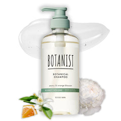 Botanist Organic Shampoo bottle with Peony and Orange Blossom for refreshed scalp