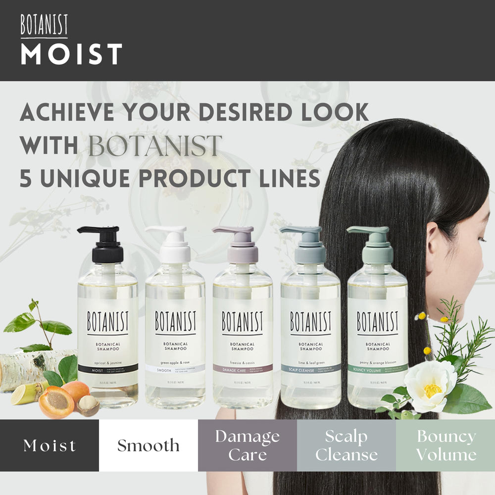 Botanist Sulfate-free formula emphasizes clean ingredients and scalp comfort.