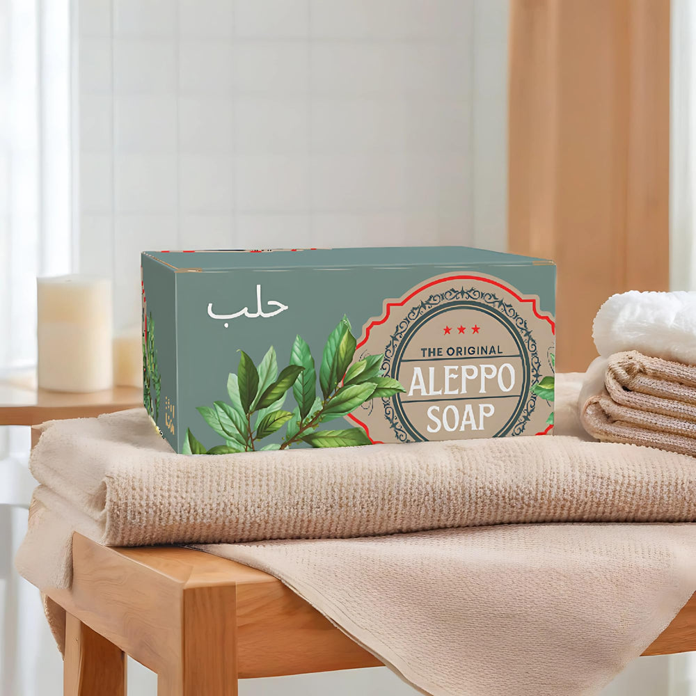 BOX 4 BODY Aleppo soap bar packaging, eco-friendly and fragrance-free