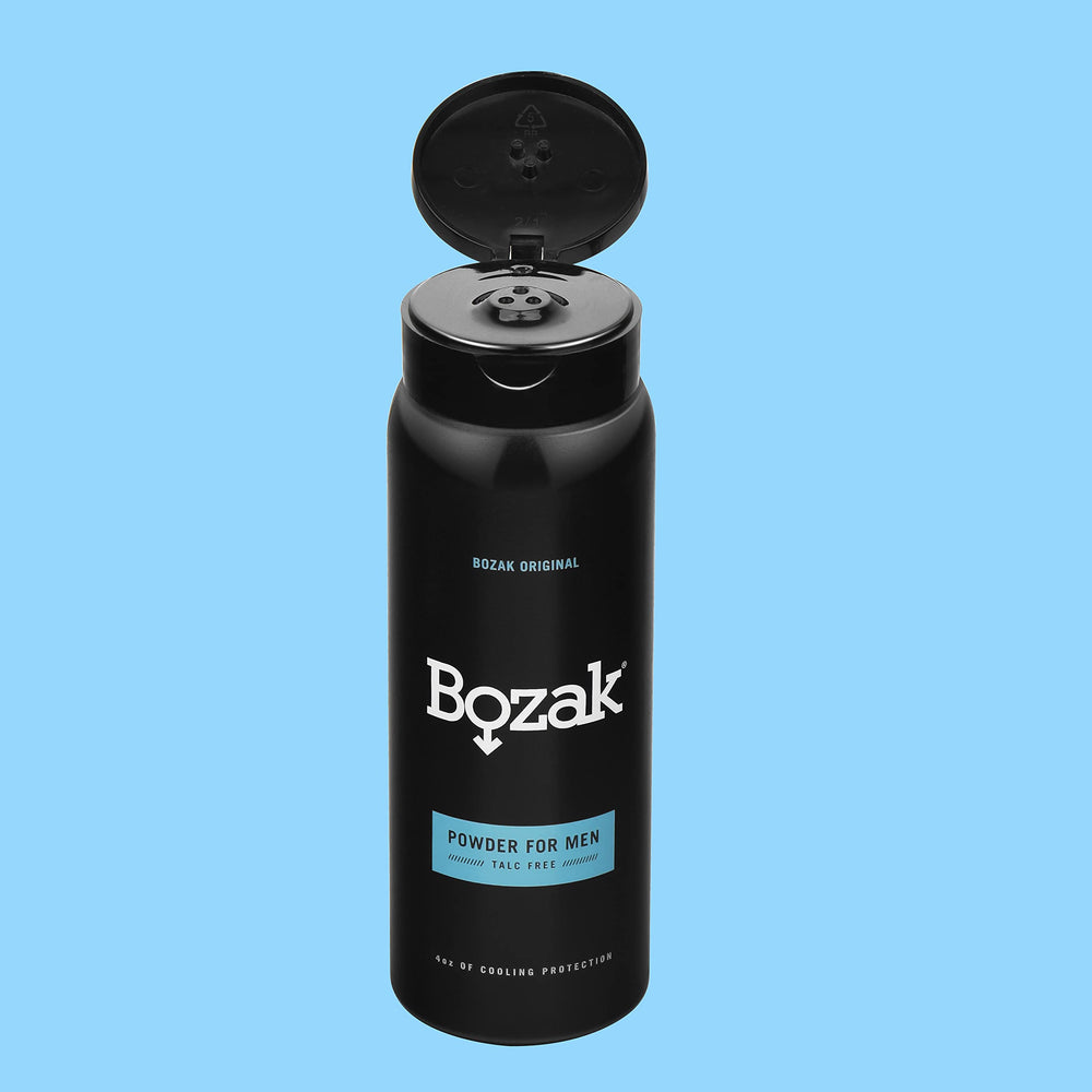 Bozak outdoor activity use keeps skin dry under heat and movement.