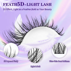 B&Qaugen Feath5D kit provides featherlight wear for all-day comfort.