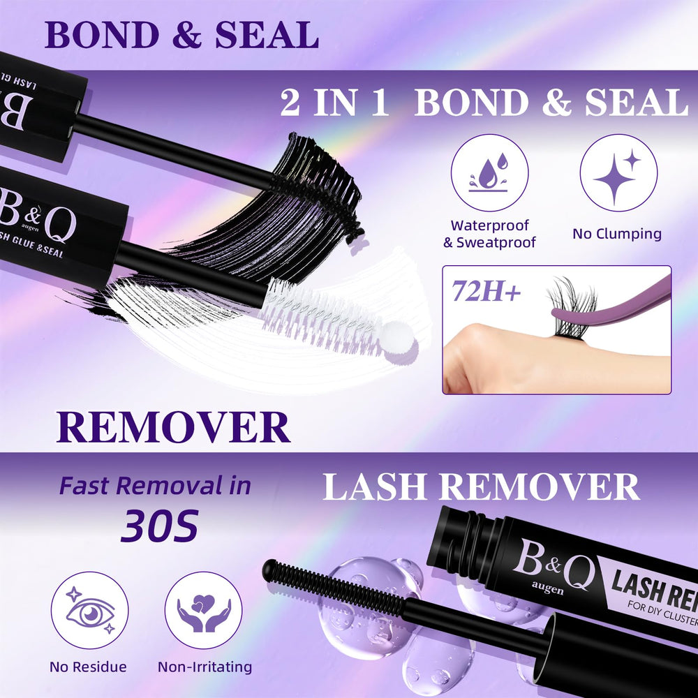 B&Qaugen precision tweezer helps precise placement of lash clusters.