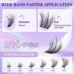 B&Qaugen Feath5D clusters feature an ultra-soft band for gentle, secure wear.