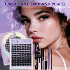 B&Qaugen lash brush for detangling and smoothing before application.