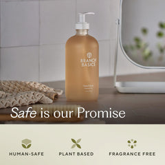 Branch Basics Gel Hand Soap pump use — dime-sized pump delivers rich lather with minimal waste.