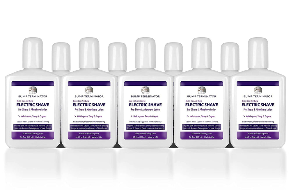 BREEJ Bump Terminator back-of-head bumps remover for targeted care.