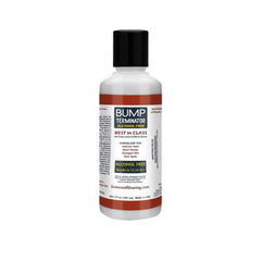 BREEJ Bump Terminator bottle on a clean surface for bump prevention on skin
