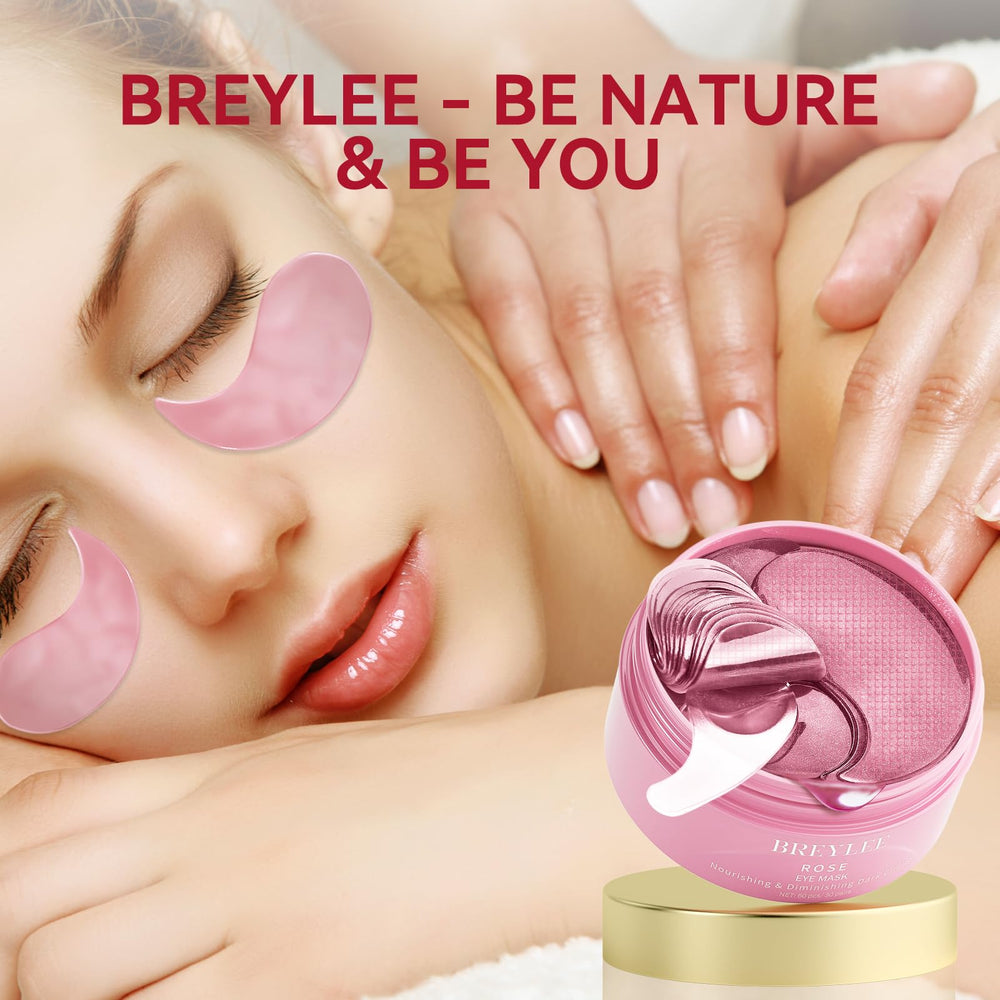 Unisex-friendly BREYLEE Rose Eye Patch for all users.