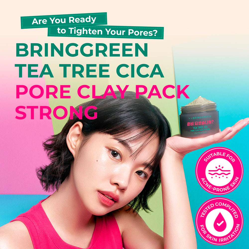 BRING GREEN cooling effect closeup demonstrates refreshing skin sensation.