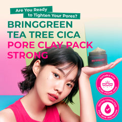BRING GREEN cooling effect closeup demonstrates refreshing skin sensation.