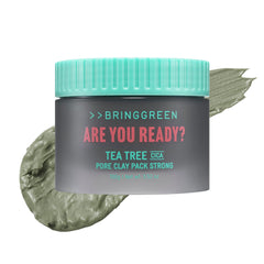 BRING GREEN Netflix Squid Game edition tea tree cica pore clay pack jar for deep cleansing.