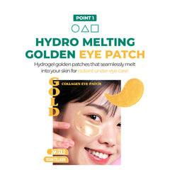 BRING GREEN eye patches feature Squid Game-inspired gold pig motif for luxury.