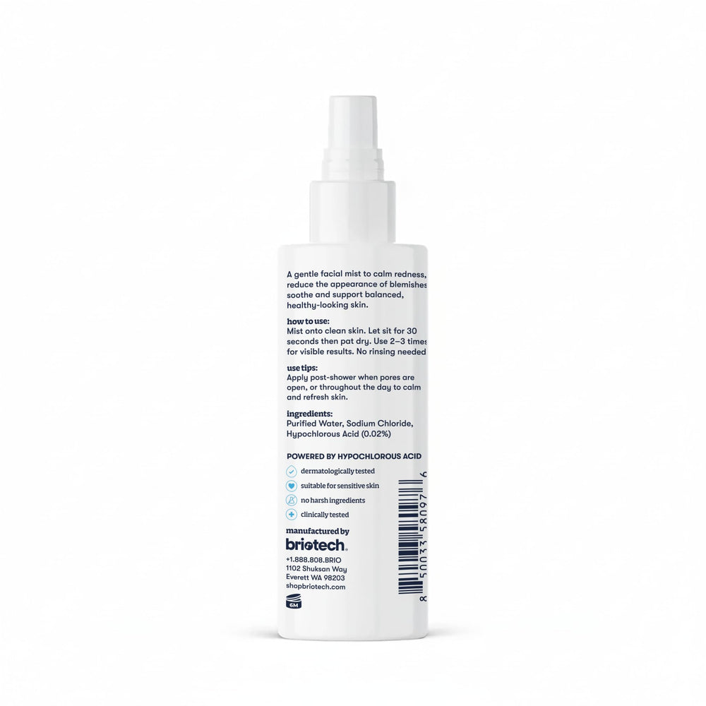 Applying toner after shower as part of a balanced routine.