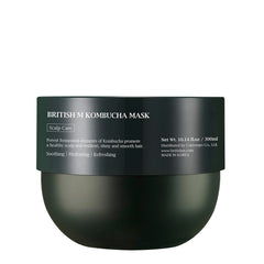 British M Kombucha Hair Mask bottle for hydrating hair treatment