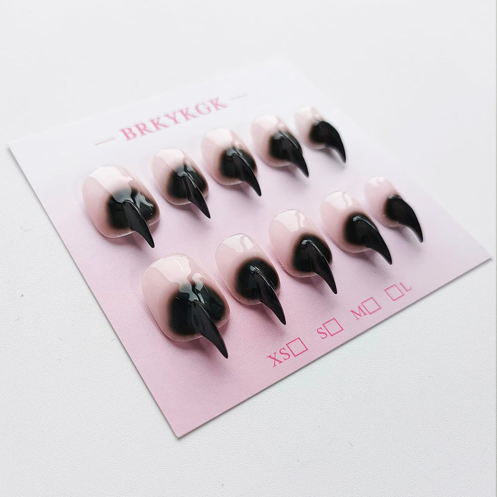 BRKYKGK Cat Claw nails packaging view ready for styling.