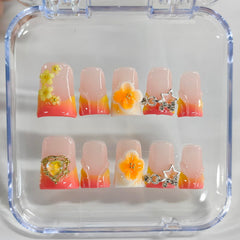 BRKYKGK easy at home application with press on nails