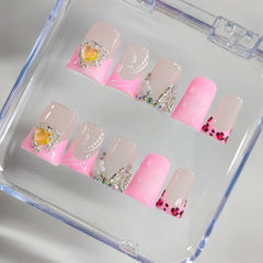 BRKYKGK jelly glue and tools kit keeps nails secure for longer wear