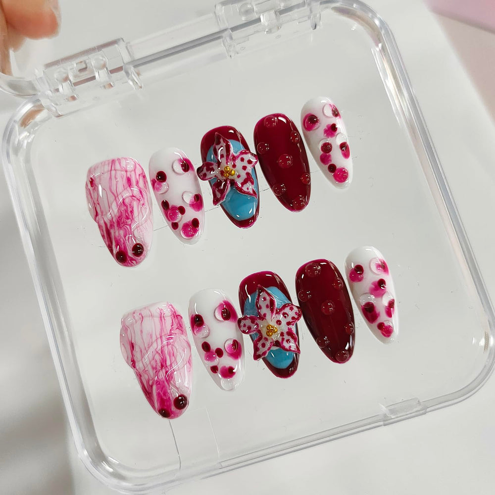 BRKYKGK jelly glue and tools kit supports mess-free, reusable nail applications.