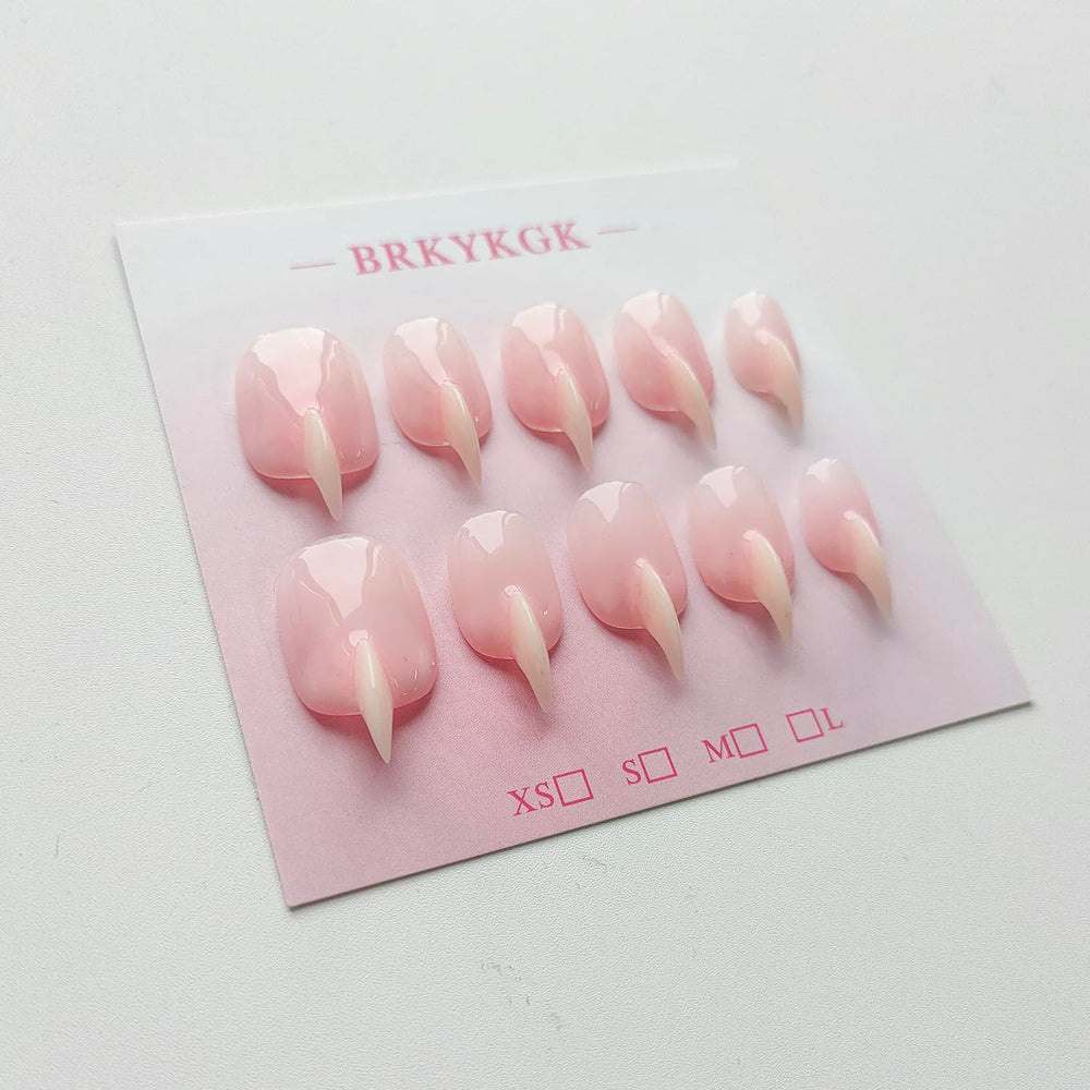 BRKYKGK Mini nail file and wood stick for precise shaping and prep.