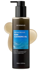 BRMUD Deep Melting Mud Oil bottle for gentle makeup removal and pore purification