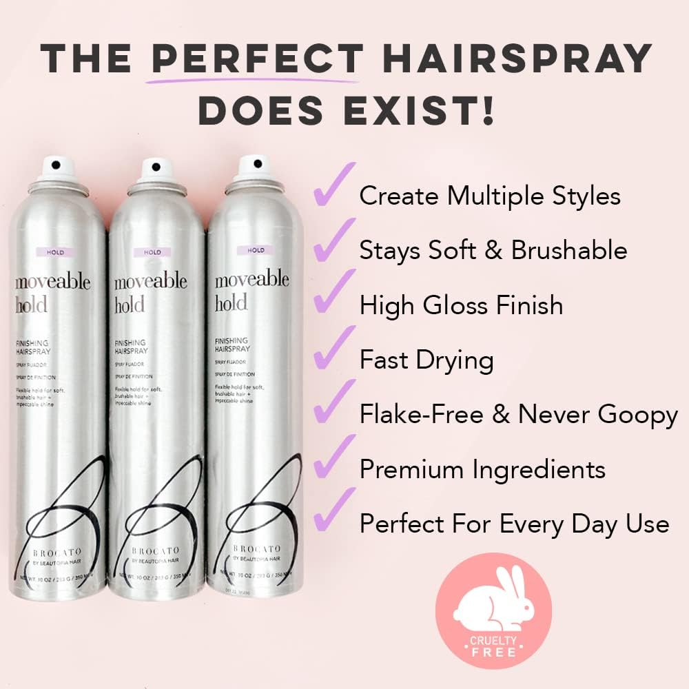 Brocato Moveable Hold delivers smooth shine with a natural look.