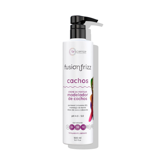 Brscience Fusionfrizz Curls bottle for daily hydration and frizz control.