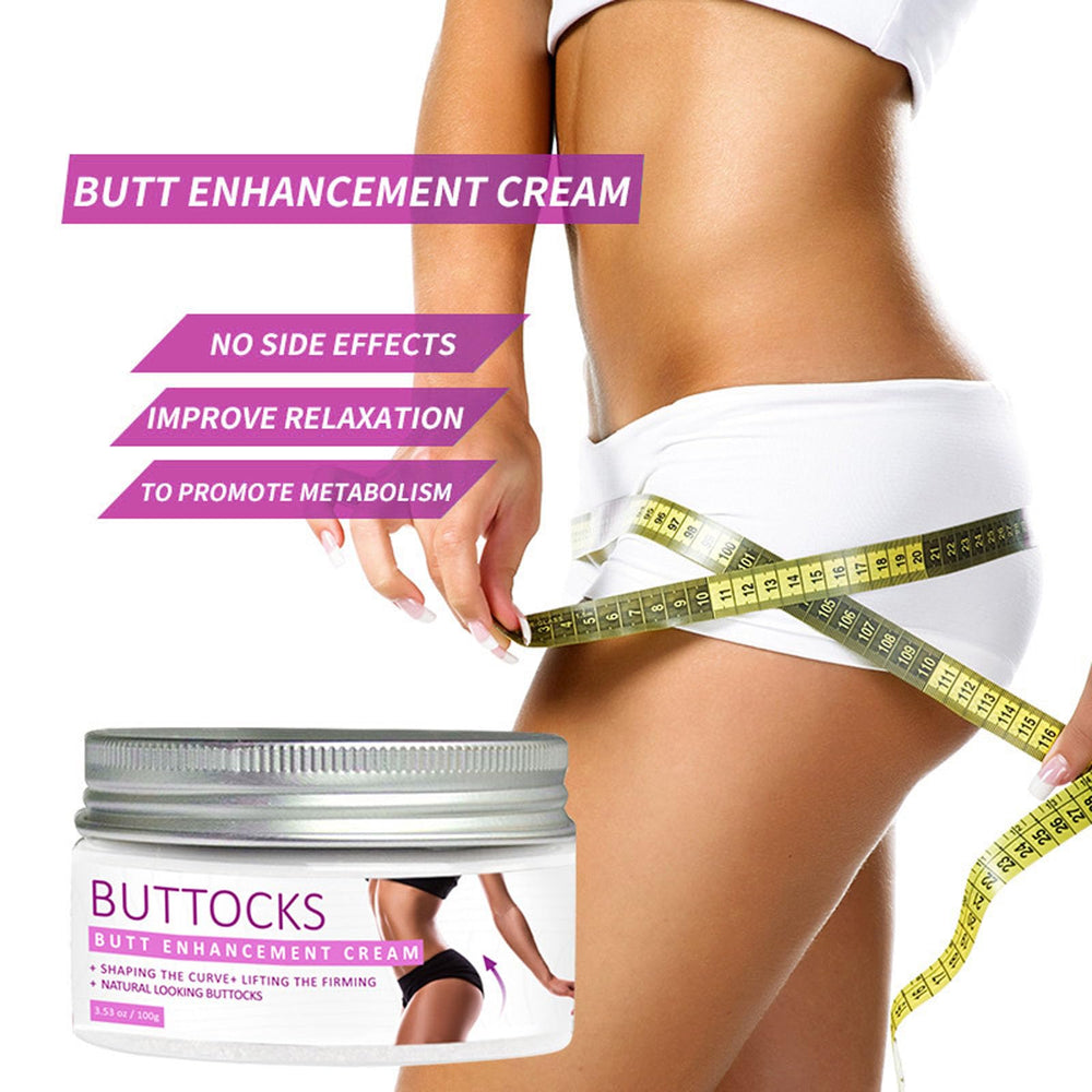 BSMKCL hip lift up cream being applied to shape the hip curve