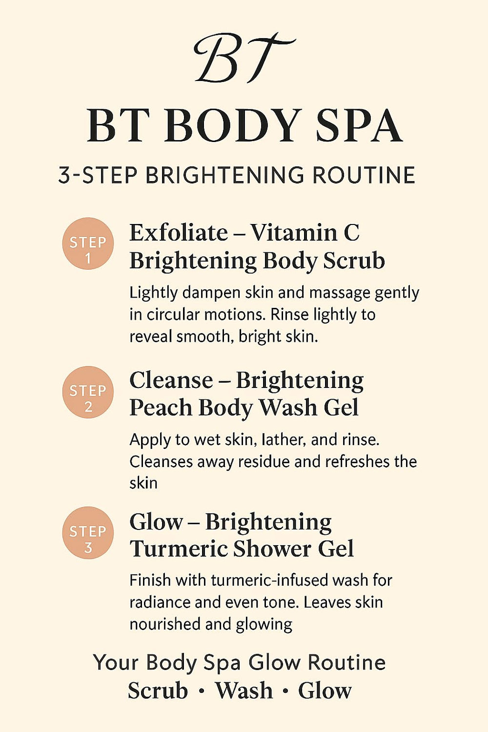 BT Body Spa soft, smooth skin after use invites touch.