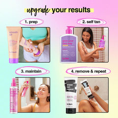 B.TAN transfer-resistant formula minimizes color transfer.