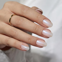 BTArtbox chrome press on nails short packaging demonstrates a ready-to-use manicure kit