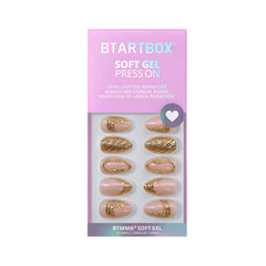 BTArtbox Metalhead nails on display with easy removal using warm water.